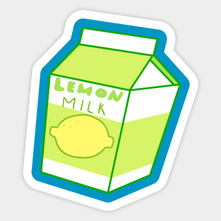 Lemon Milk Sticker